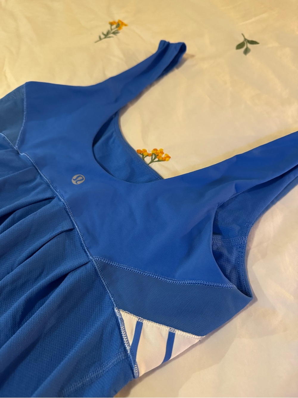 Lululemon Y2K - Blue Striped Tankini Top size 8 - Picture 8 of 8